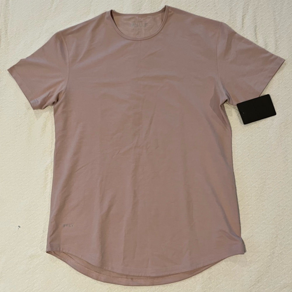 NEW ** BYLT, Drop Cut, Lux, Large, Sand, T-shirt (NWT)